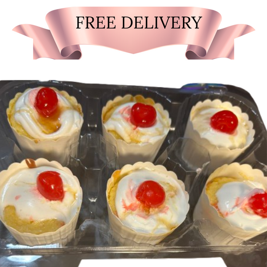 Pineapple Upside Down Cake Cheesecakes